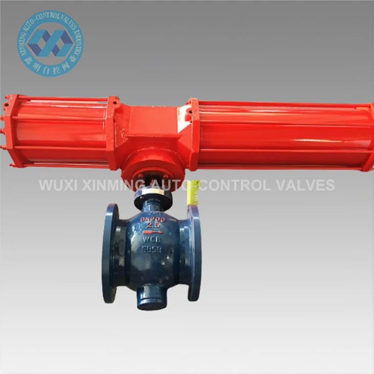 Single-acting And Double-acting Of AW Scotch Yoke Pneumatic Actuators