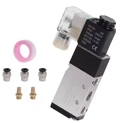 Pneumatyczny zawór elektromagnesu 5 Way 2- Air Air Control Air 12v 24 V